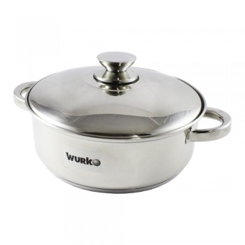 CACEROLA INOX 24CM. KORA  WURKO