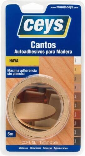 CANTO ADHESIVO 5M.X22MM. HAYA