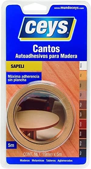 CANTO ADHESIVO 5M.X22MM. SAPELY