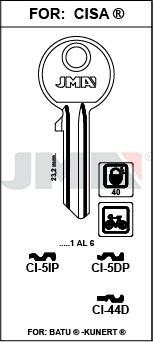 CI5IP JMA B ACERO LLAVE