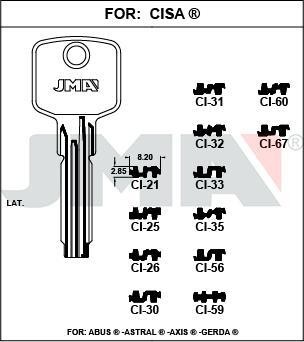 CI25 JMA LATON LLAVE