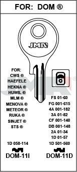DOM11I JMA B ACERO LLAVE