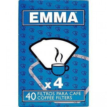 FILTRO PAPEL CAFE EMMA 1x4 (40)