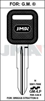 GM4P JMA ACERO PLAST NEGRO LLAVE