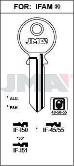 IFI50 JMA B ACERO LLAVE