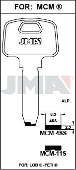 MCM11S JMA ALPACA LLAVE