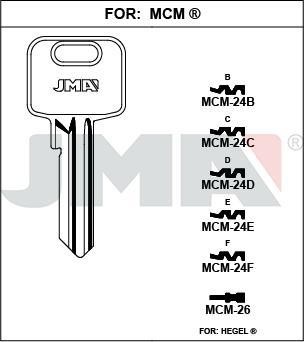 MCM24 (C) JMA ACERO LLAVE