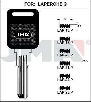 LAP13P JMA PLAST ESPECIAL LLAVE