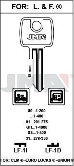 LF1D JMA C ACERO LLAVE