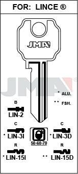 LIN3D JMA A ACERO LLAVE