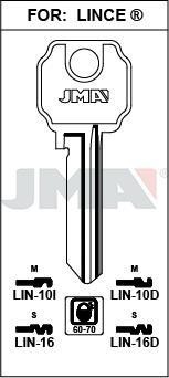 LIN16 JMA A ACERO LLAVE