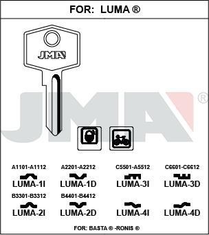 LUMA1D JMA B ACERO LLAVE