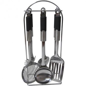 JUEGO COCINA 7P. INOX RUBI