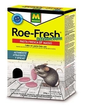 MASSO ROE FRESH 150GR. RATICIDA