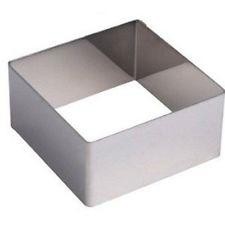 MOLDE CUADRADO INOX 10,0X4,5 CM.