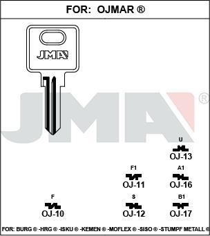 OJ12 JMA B ACERO LLAVE