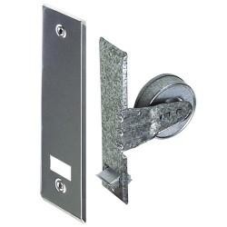 PLACA INOX RECOGEDOR METALICO