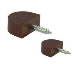 SOPORTE ESTANTE PLASTICO PEQUEÑO MARRON 4 (100) A1