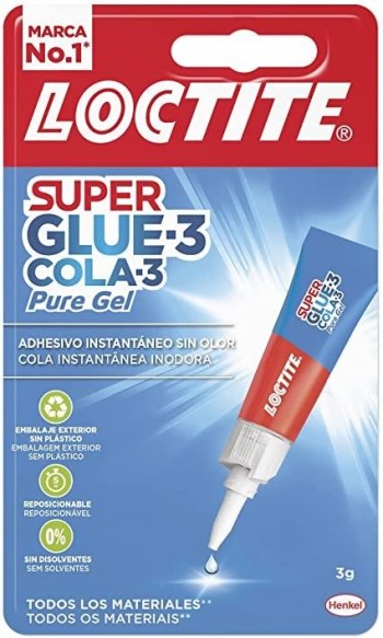 SUPER GLUE-3 COLA-3 PURE GEL