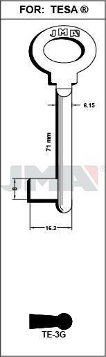 TE3G JMA GORJA LATON LLAVE