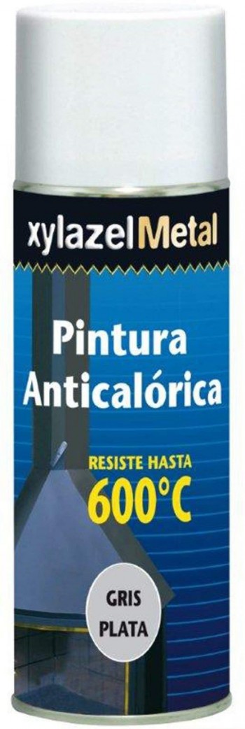 PINTURA ANTICALORICA XILAZEL GRIS PLATA 400ML.